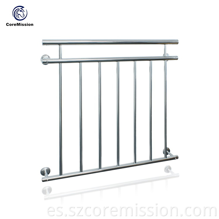 Popular Balcony Stainless Steel Railing Design